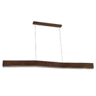 Pendente LED Marrom Metal Canoa Inspire