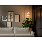 Pendente Led Moderno Taschibra Catar 15w Luz Quente 3000k Biv