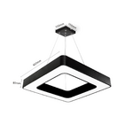 Pendente Led Otan Quadrado Preto 36w 3000k Bivolt