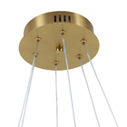 Pendente LED Space Countour Plus Dourado 50W Luz Amarela 60x100cm LLUM Bronzearte