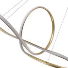 Pendente Led Wari Bronze 49w 3000k Bivolt