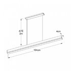 Pendente Linea Bella Italia 110v Branco