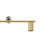 Pendente Linear 4 Lâmpadas Dourado Fosco E27 Pantoja & Carmona