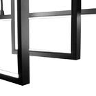 Pendente Lines Preto Com Led Integrado Branco Frio (6000k) 36