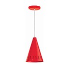 Pendente Linha Tenessi 8363 C/ Detalhe Vemelho Click Injet