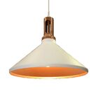 Pendente Livia Branco/cobre G