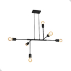 Pendente Long 743/6 Preto