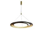 Pendente Loop 2,2cm 1x76w 3000k 2280lm Led Preto