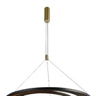 Pendente Loop 2,2cm 1x76w 3000k 2280lm Led Preto