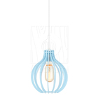 Pendente Luminária Bali E27 Quarto Bancada Moderno Lounge Azu