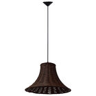 Pendente Luminária De Junco Chapéu Chinês Pequeno