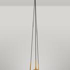 Pendente Luminária Dourado 3 Globos Vidro Moderno 20x20cm G9