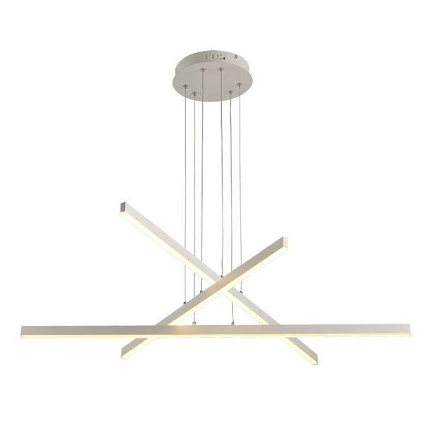 Pendente Luminária Hasta 1m Avant Am2700k Branco Fosco