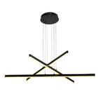 Pendente Luminária Hasta 1m Avant Am2700k Preto Fosco