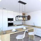 Pendente Luminária Industrial Preto Infinity Triplo