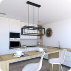 Pendente Luminária Industrial Preto Infinity Triplo