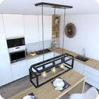 Pendente Luminária Industrial Preto Infinity Triplo