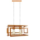 Pendente Luminária Infinity Industrial Duplo Cobre 20 Cm X 20