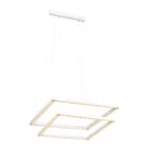 Pendente Luminaria Lustre 2 Fit Led 29,4w 4000k 748led4bt