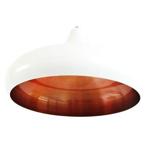 Pendente Luminaria Lustre Aladim Branco Cobre 2510