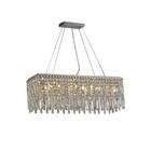Pendente Luminaria Lustre Amsterda Cristal 5xg9 Sl-5647