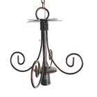 Pendente Luminária Lustre De Teto Decoração 1 Lâmpada  Ferro