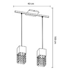 Pendente Luminária Suspenso Moderno Branco Alumínio Pdt3292