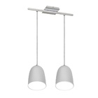 Pendente Luminária Suspenso Moderno Branco Alumínio Pdt7742