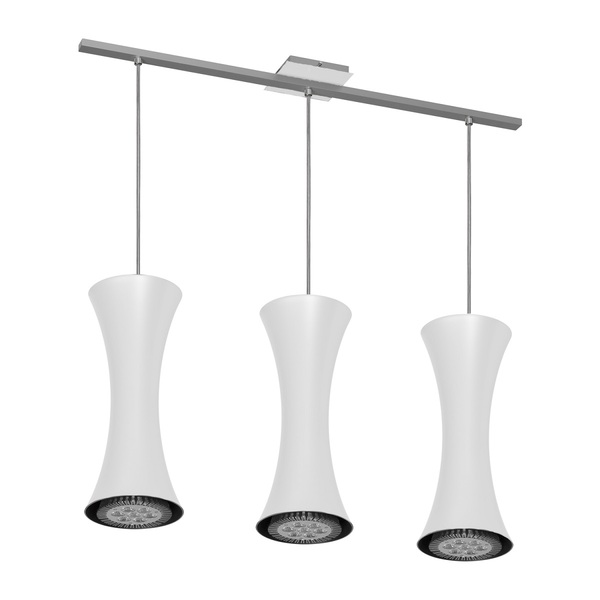 Pendente Luminária Suspenso Moderno Branco Alumínio Pdt7923