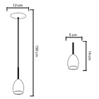 Pendente Luminária Suspenso Moderno Branco Alumínio Pdtzo05