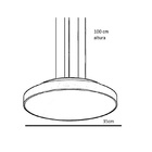 Pendente Luminária Suspenso Moderno Cobre Alumínio Pdt7652