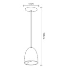 Pendente Luminária Suspenso Moderno Cobre Alumínio Pdt7741