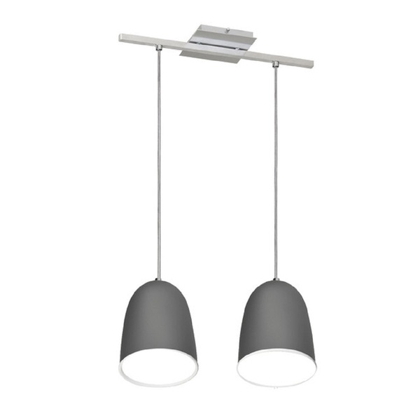 Pendente Luminária Suspenso Moderno Prata Alumínio Pdt7742