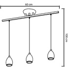 Pendente Luminária Suspenso Moderno Preto Alumínio Pdtzo07