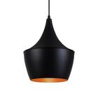 Pendente Luminária Tom Dixon Balão New York Preto Textura C/