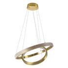 Pendente Lustre 2 Aneis Durado Fosco Led 50w St2119