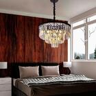 Pendente Lustre Ltr-011p Para 6 Lâmpadas E14 Preto Para Salas