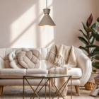 Pendente Lustre Luminária Berlim 23cm Fendi