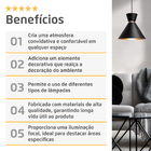 Pendente Lustre Luminária Berlim 23cm Moderno Preto