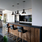 Pendente Lustre Luminária Berlim 23cm Preto