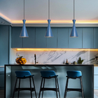 Pendente Lustre Luminária Canada Azul