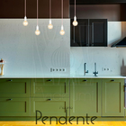 Pendente Lustre Luminária Cascata 6 Cabo Madeira Cr Rosa