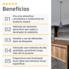 Pendente Lustre Luminária Cone Cinza