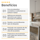 Pendente Lustre Luminária Cone Fendi