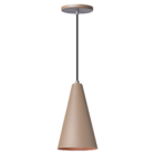 Pendente Lustre Luminária Cone Fendi