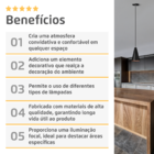 Pendente Lustre Luminária Cone Preto