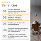 Pendente Lustre Luminária Open Em Alumínio Cinza