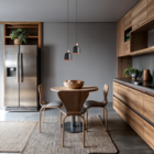 Pendente Lustre Luminária Open Preto - Duplo