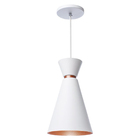 Pendente Lustre Luminária Pequim Branco 30cm