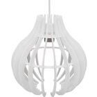 Pendente Lustre Luminária Retro Branco